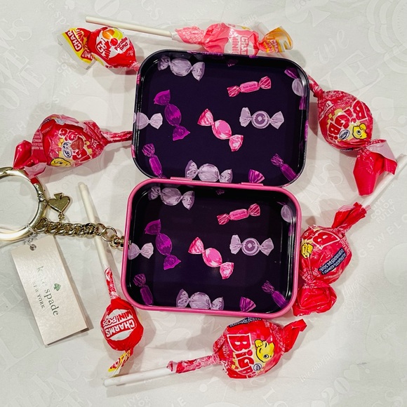 kate spade ♠️ candy shop 🍭 tin key fob 🍬 - Picture 5 of 10